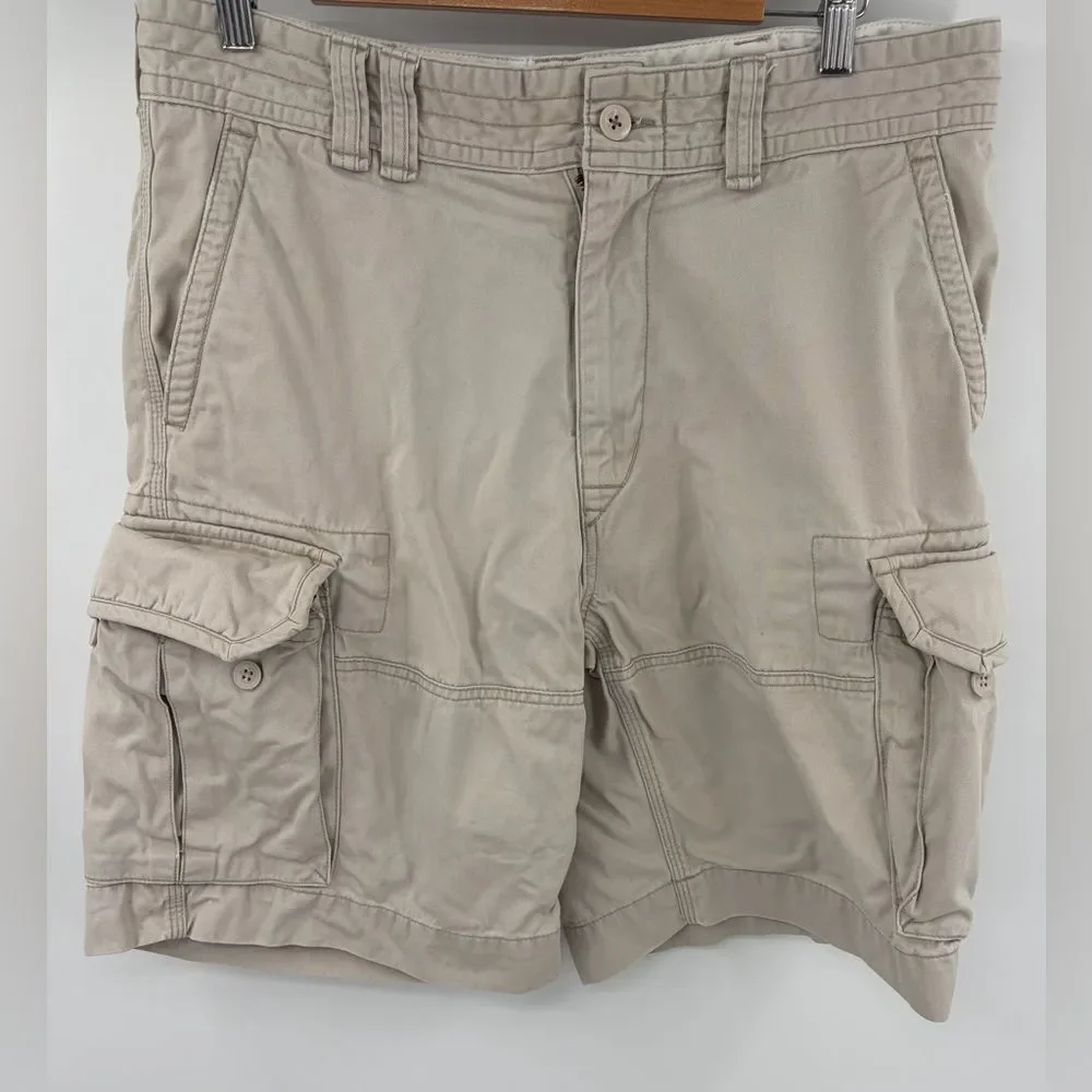 Polo Ralph Lauren Gellar cargo light khaki short men’s 34 utility preppy